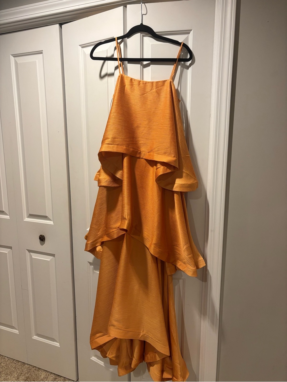 Elliatt - Tilly Tiered Maxi Dress in Orange